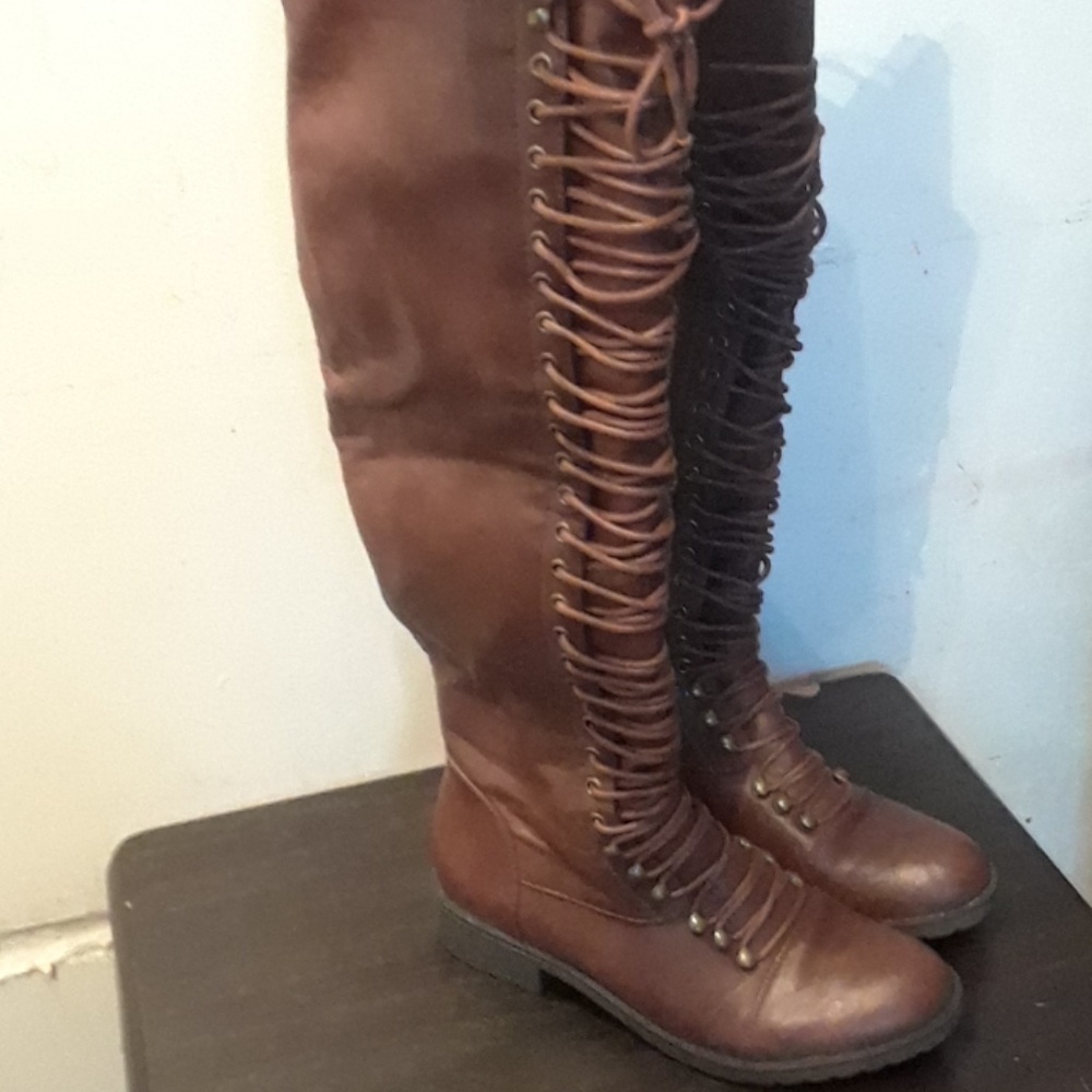Thigh high boots